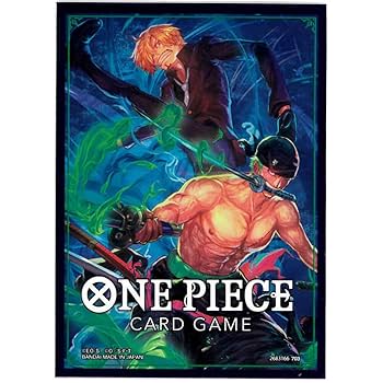 ONE PIECE - ワンピース カードゲーム スリーブ30枚 ナミ ゾロ 黒ロゴ ONEPIECE ONE PIECE - ワンピース カードゲーム スリーブ30枚 ナミ ゾロ